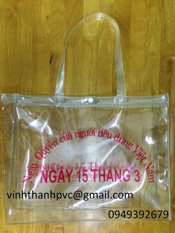 Túi nhựa PVC thời trang