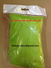 Túi Nhựa PVC Đựng Áo Mưa